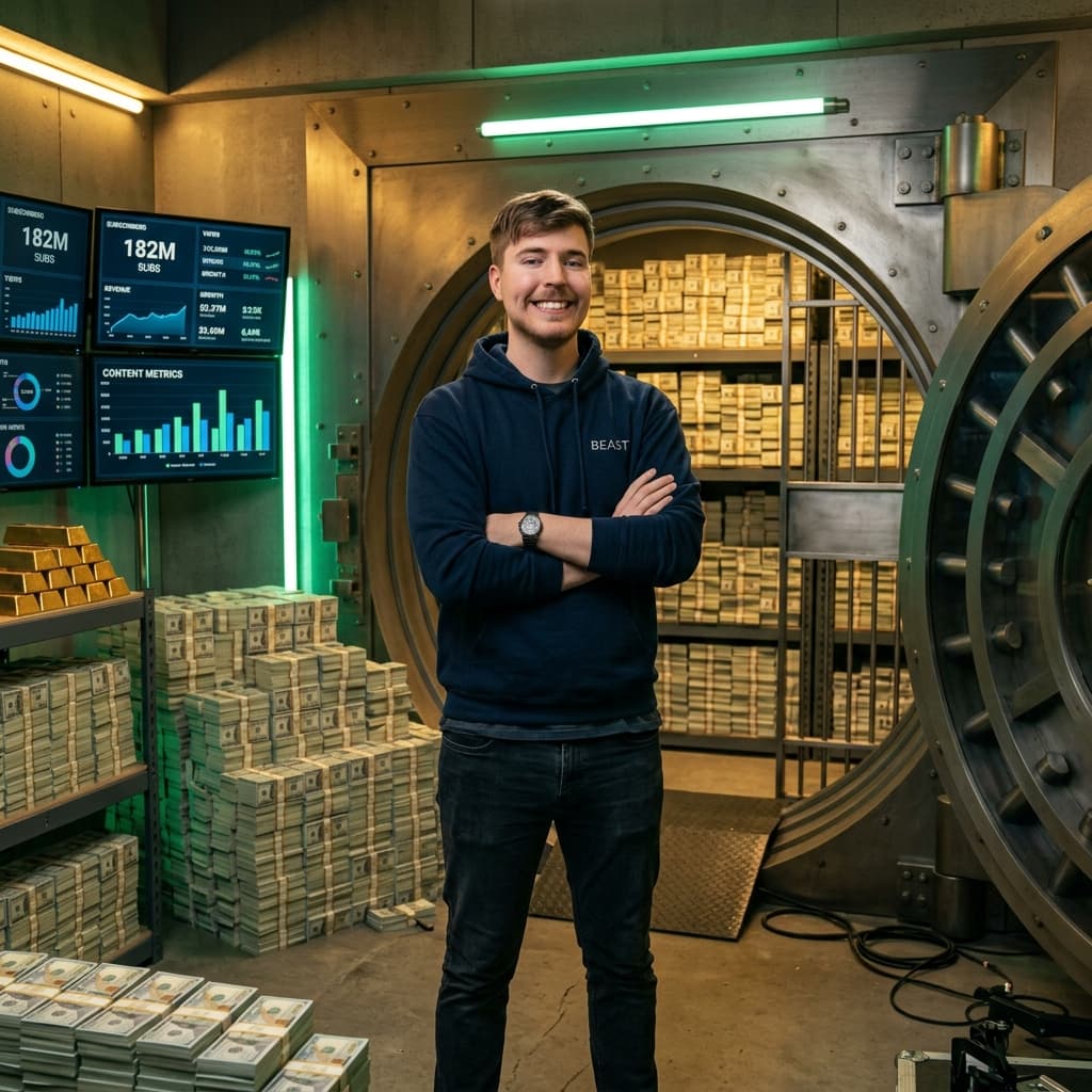 The Digital Empire of MrBeast 2026