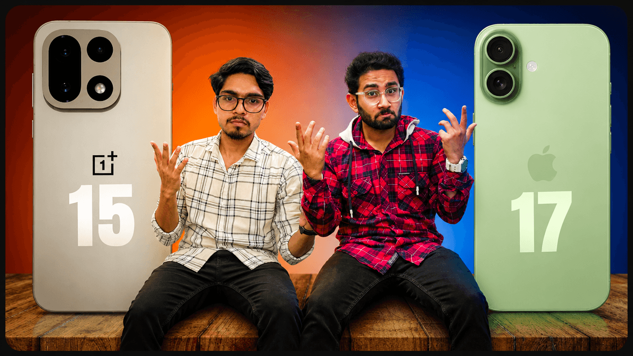 OnePlus 15 vs iPhone 17
