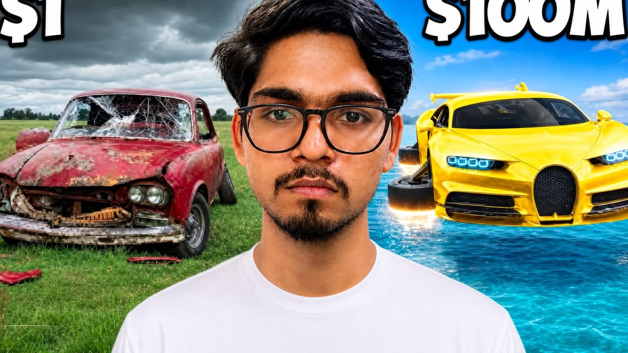 $1 vs $100M Car Challenge