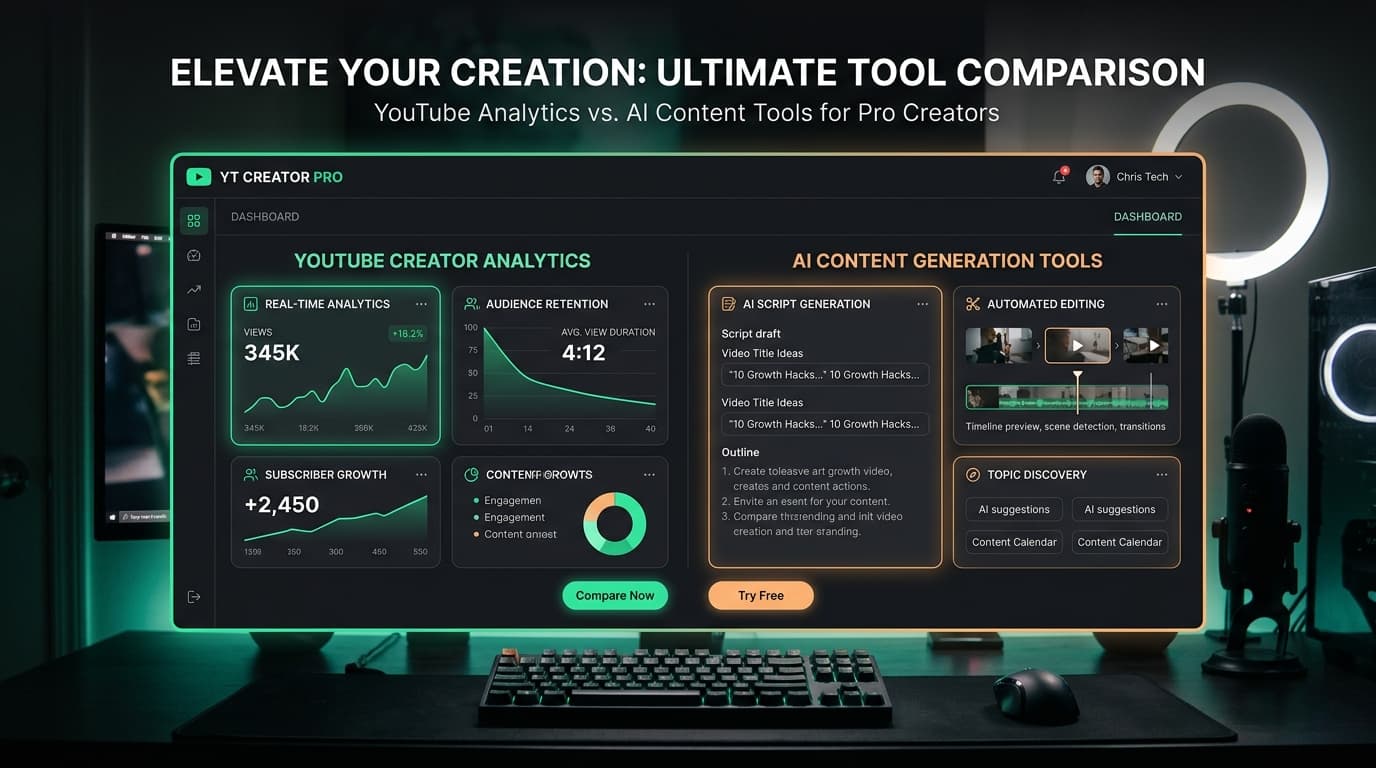 TubeBuddy Alternative for Beginners 2026: Cre8virals vs TubeBuddy