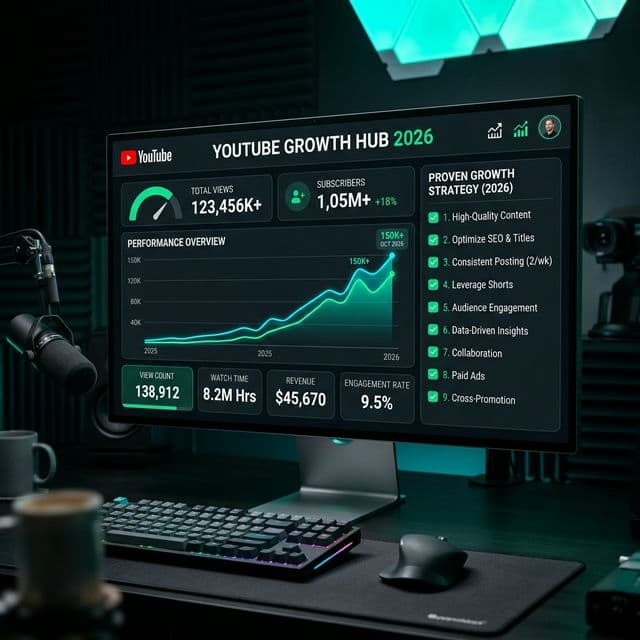 YouTube Views Growth Strategy 2026